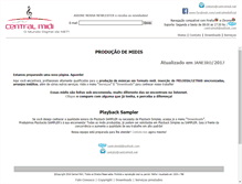 Tablet Screenshot of centralmidi.net.br